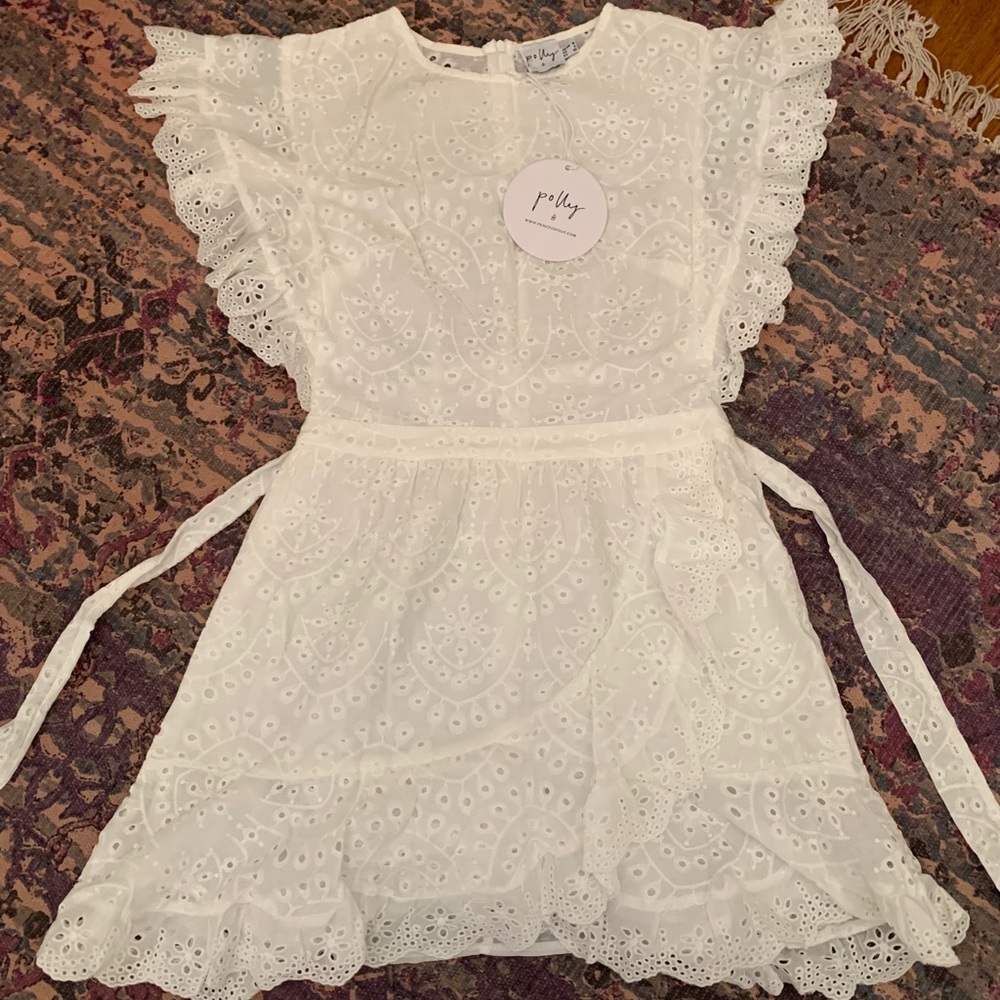 Princess Polly white lace dress